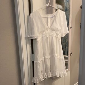 Princess Polly worn twice white dress